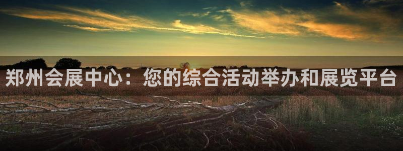 果博是怎么登录的：郑州会展中心：您的综合活动举办和展览平台