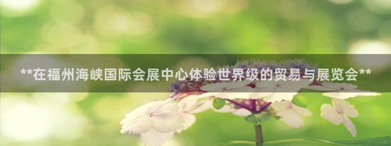 下载果博博东方下载：**在福州海峡国际会展中心体验世界级的贸易与展览会**
