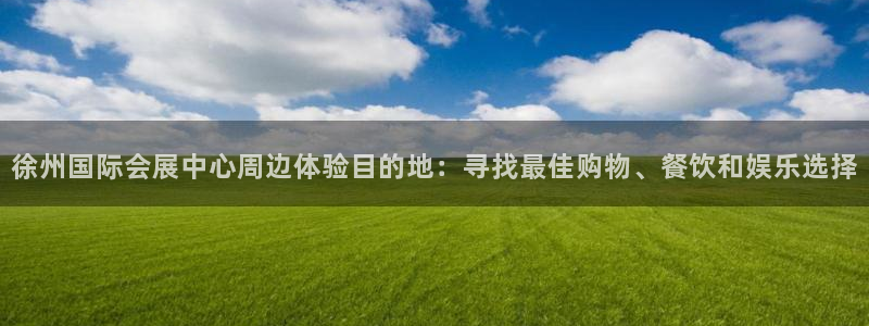 电脑怎么下载果考网：徐州国际会展中心周边体验目的地：寻找最佳购物、餐饮和娱乐选择